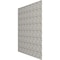 Ekena Millwork 19 5/8in. W x 19 5/8in. H Coralie EnduraWall Decorative 3D Wall Panel Covers 2.67 Sq. Ft. WP20X20CIGBE - alternate 2